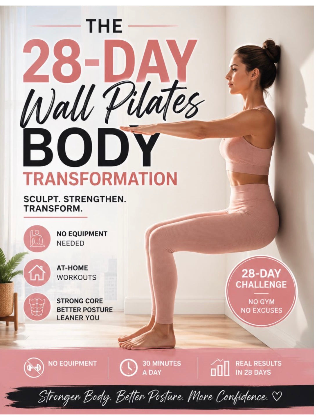 28 DAY WALL PILATES