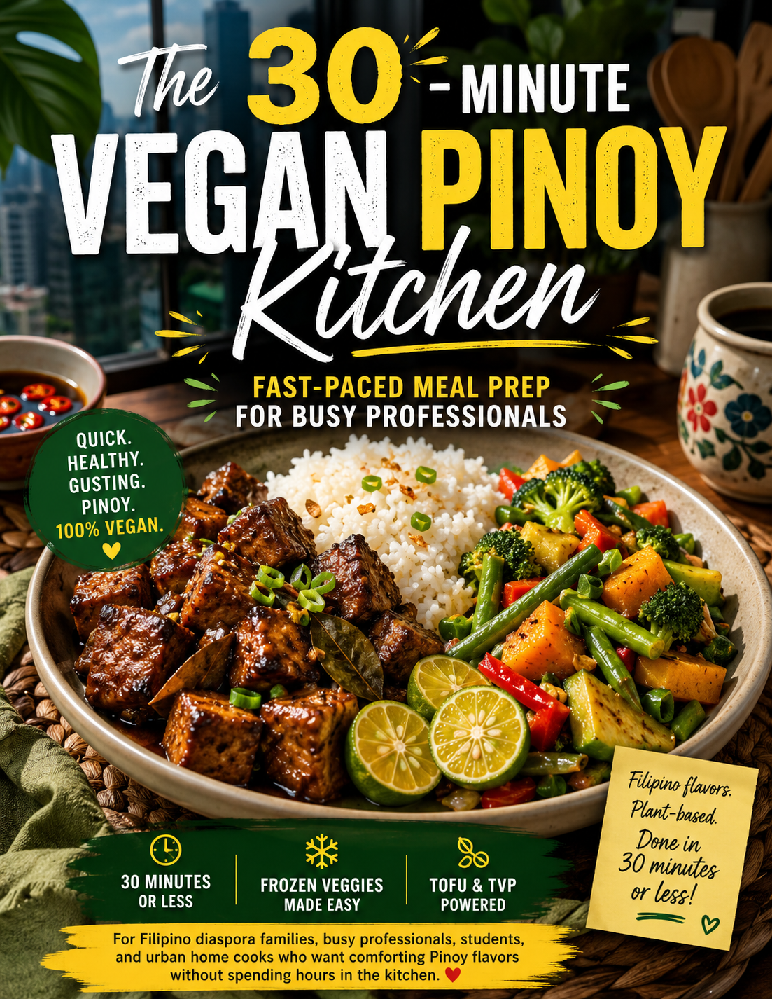 30 MINUTE VEGAN PINOY KITCHEN
