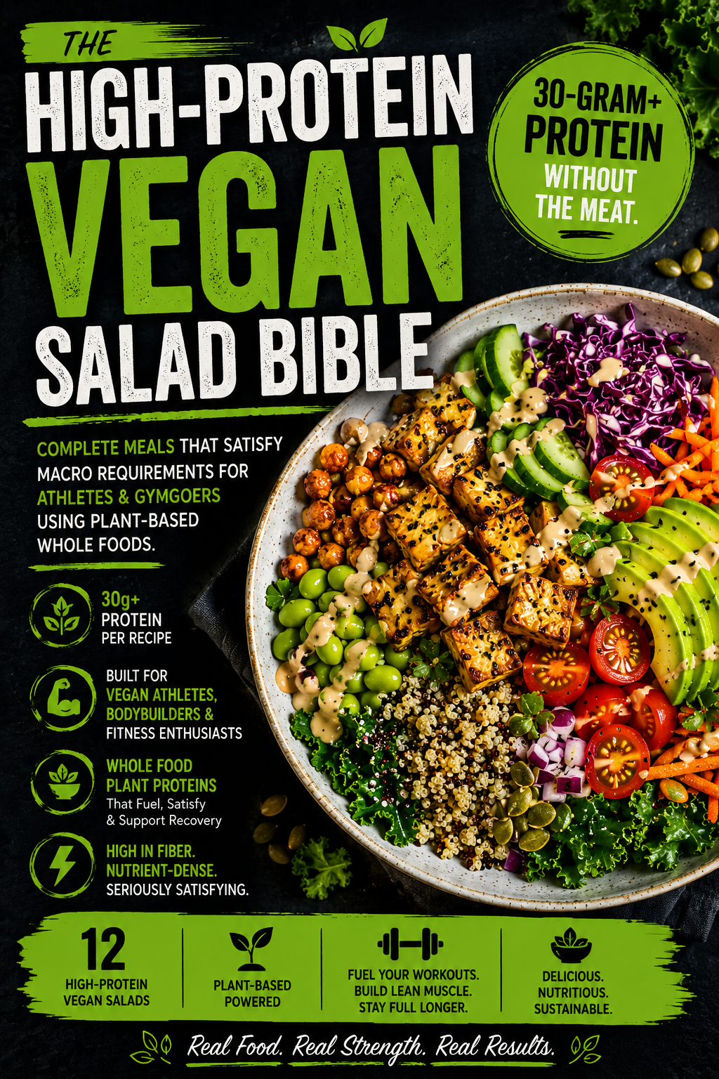 HIGH PROTEIN VEGAN SALAD BIBLE