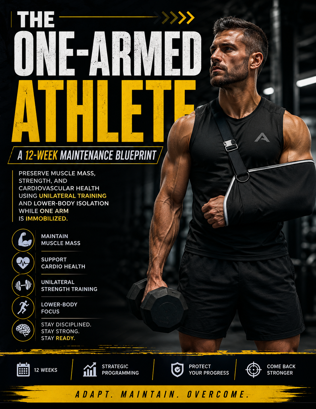 ONE-ARMED ATHLETE
