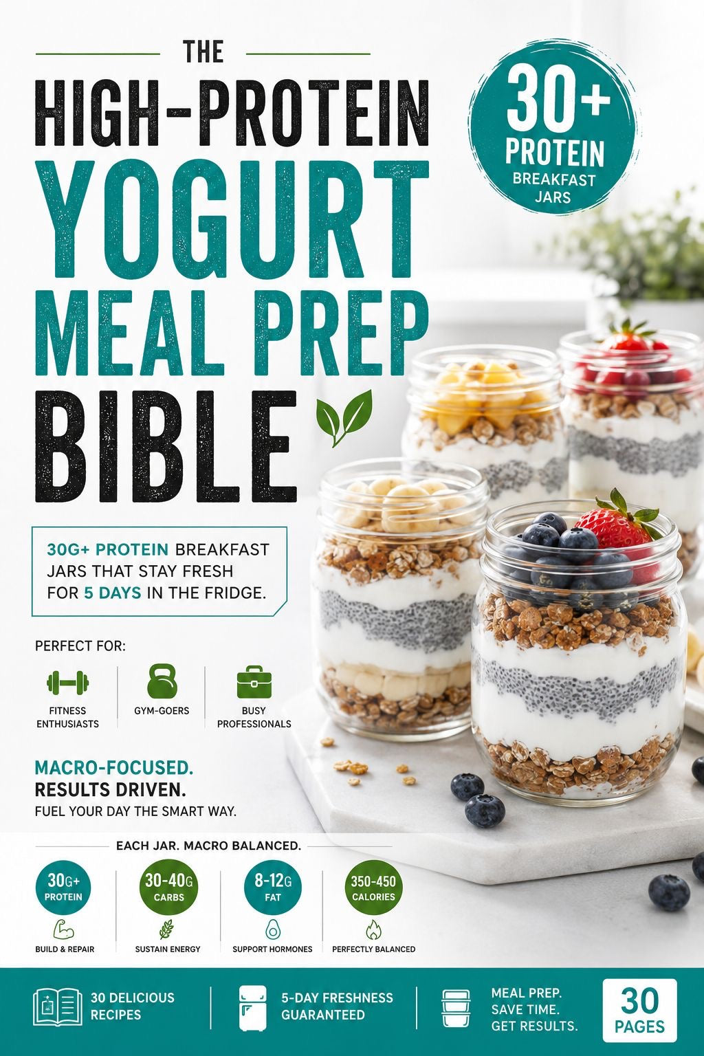 HIGH-PROTEIN YOGURT MEAL PREP BIBLE